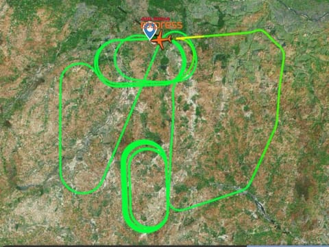 The airport was put on alert mode during the incident.