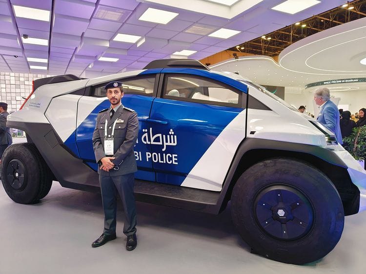 A_prototype_of_the_sturdy_5,100kg_Magnum_MK1_concept_vehicle_with_drones_for_surveillance_was_on_display_at_the_Gitex_Global_-1728913475389