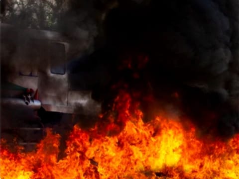 Representational image. Fuel tanker explosions are common in Nigeria, where roads are poorly maintained and residents often look to siphon off fuel following accidents.