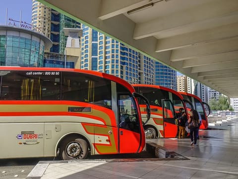 Explore the UAE on a Budget: A comprehensive and budget-friendly bus network seamlessly connects all seven emirates, allowing you to travel between cities effortlessly and without straining your wallet.