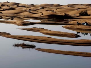 Rare Sahara floods bring Morocco's dried-up south back to life