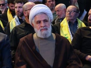zbollah leader Naim Qassem 
