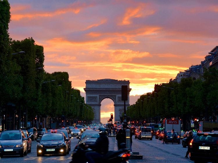 France paris traffic