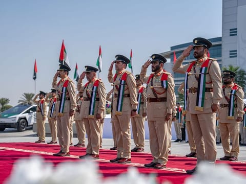 The Dubai Police on Friday joins the UAE leadership, citizens, and residents in celebrating the country's Flag Day.
