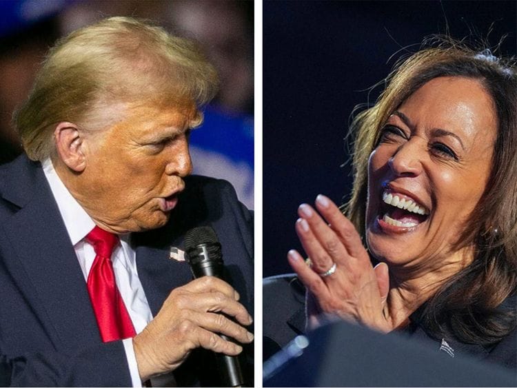 Donald Trump Kamala Harris