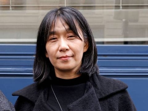 South Korean author Han Kang