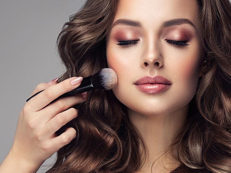 Layering blush