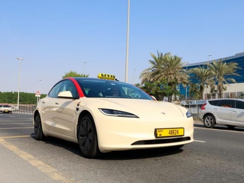 Dubai Taxi Company has added several EVs to its fleet as well.