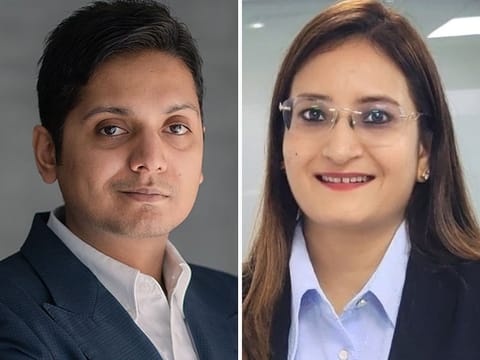 Rikkant Pittie (left), Co-Founder, EaseMyTrip and Dr Neha Jain, Co-Founder of BNZ Green.