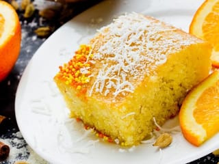 Recipe video: Greek orange semolina cake 