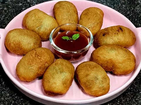 Crispy meat bread rolls recipe