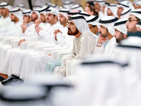 His Highness Shaikh Mohammad Bin Rashid Al Maktoum, Vice-President and Prime Minister of the UAE and Ruler of Dubai, in the presence of Shaikh Hamdan Bin Mohammad Bin Rashid Al Maktoum, Crown Prince of Dubai, Deputy Prime Minister and Minister of Defence of the UAE, attended the unveiling of the National Investment Strategy 2031 at the UAE Government Annual Meetings 2024 in Abu Dhabi last month