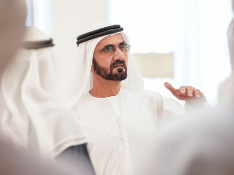 His Highness Sheikh Mohammed bin Rashid Al Maktoum, Vice President and Prime Minister of the UAE and Ruler of Dubai