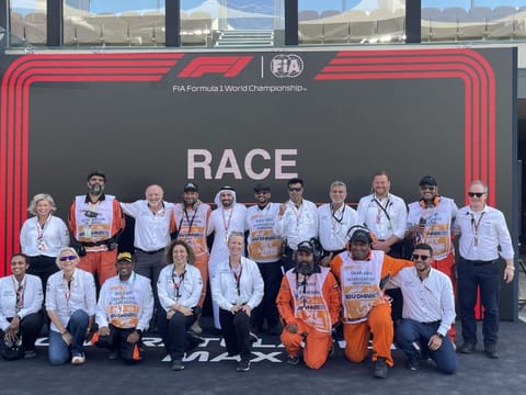 Emirati officials are part of a dedicated and diverse team, working tirelessly to ensure the safety and efficiency of the Abu Dhabi Grand Prix.