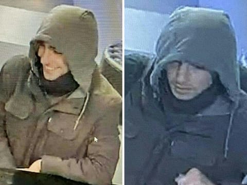 This handout images released by the New York Police Department (NYPD) via X show the individual sought in connection to the shooting of UnitedHealthcare CEO Brian Thompson. 