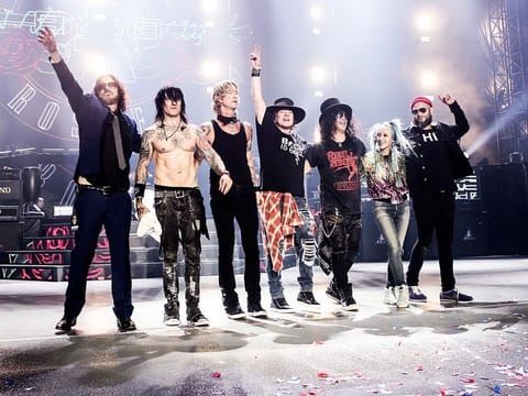 Rock royalty Guns N Roses