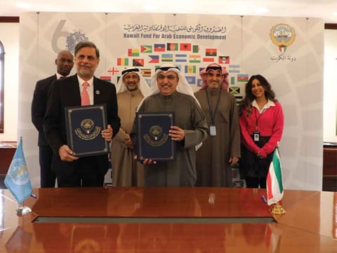 Waleed Sh. Al-Bahar from KFAED and Dr. Assad Hafeez from WHO.