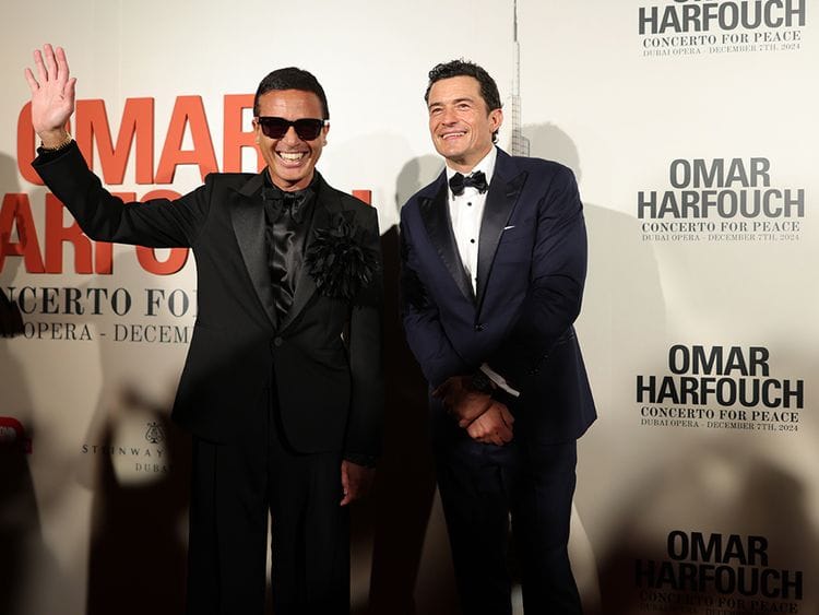 Omar Harfouch Orlando Bloom