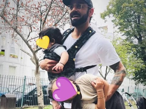 Celebrity couple Virat Kohli and Anushka Sharma announced the birth of their son, Akaay, on social media in February.