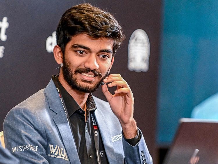 India's grandmaster Gukesh Dommaraju speaks 