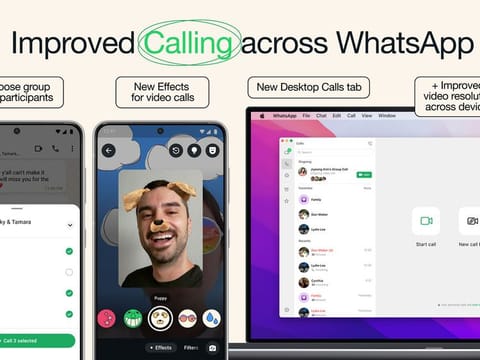 Improved calling on WhatsApp this holiday season