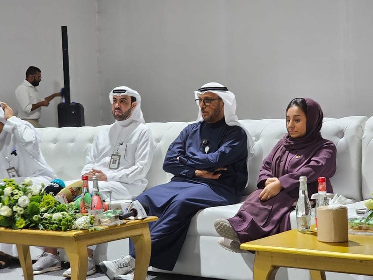 GDRFA-Director-General-Lt-Gen-Al-Marri-(centre)-with-Dr-Shani-Dhanda-(R),-a-British-social-media-influencer-and-campaigner-for-people-of-determination,-during-the-press-conference-in-Dubai-on-Monday;-pic-by-1734363219539