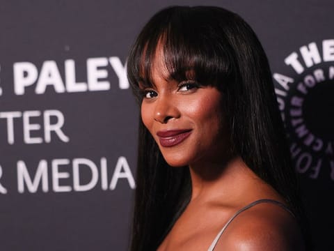 US actress producer Tika Sumpter arrives for The Paley Center for Media gala honoring actor and director Tyler Perry, at the Beverly Wilshire Hotel in Beverly Hills on December 4, 2024.