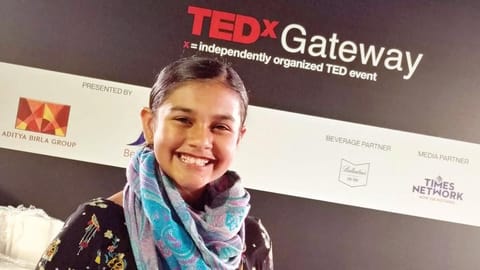 Gitanjali is a three-time TEDx speaker and winner of the US President’s Environmental Youth Award 