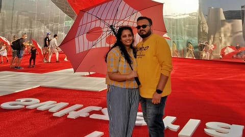 Amith and Dhanya were able to visit all 192 country pavilions and 15 other pavilions totaling 207 pavilions in all 