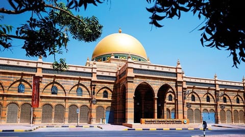 The Sharjah Museum of Islamic Civilisation is situated in the historical heart of Sharjah, on the Majarrah Waterfront 
 