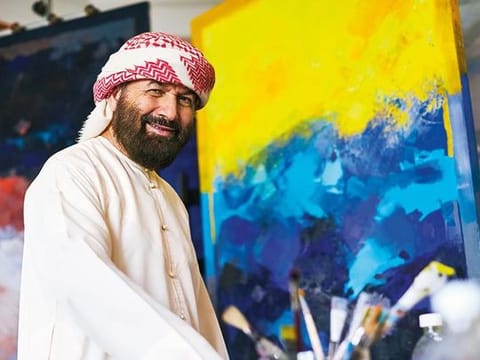 The Emirati art icon's work is hugely recognised and finds place at prestigious museums such as the British Museum, the Louvre in Paris, Northwest Museum of Culture and Arts in Washington, Museum of Contemporary Art in Shanghai, Museum of Modern Art in New Delhi and the Jordan National Museum of Fine Arts 