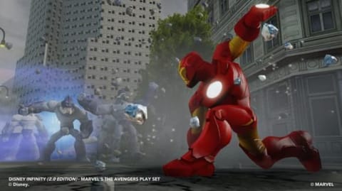 See Marvel and Disney worlds collide on the
streets of New York. 