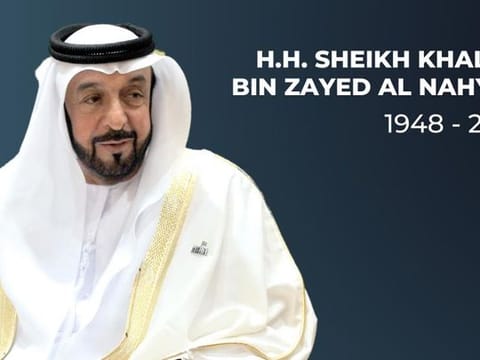 Sheikh Khalifa was the second President of the UAE and the 16th Ruler of the emirate of Abu Dhabi 