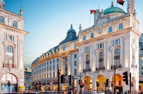 Hotel Café Royal, London. 