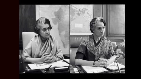 Lara describes getting goosebumps on set playing the role of Indira Gandhi 