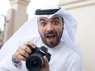 Khalid Al Ameri, the Emirati internet star, is on a mission to touch the world