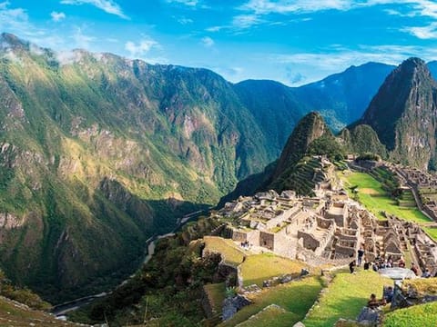 The sacred pilgrimage site of Machu Picchu 
