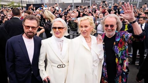 Some 40 years after they split up, ABBA look to have a hit on their hands 