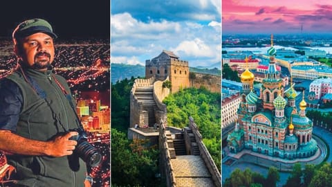 Santhosh is convinced that a passion for travel runs in his genes 