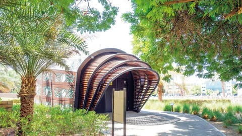 Al Ain Oasis is the largest of the six oases in Al Ain 