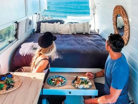 Though van life may appear extraordinarily romantic and beautiful on social media, it comes with many challenges, say the couple 