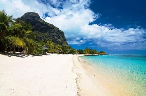 The beautiful island of Mauritius. 
