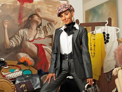 Virginia wants to inspire people to enjoy the process of styling themselves, while also supporting her charity work 