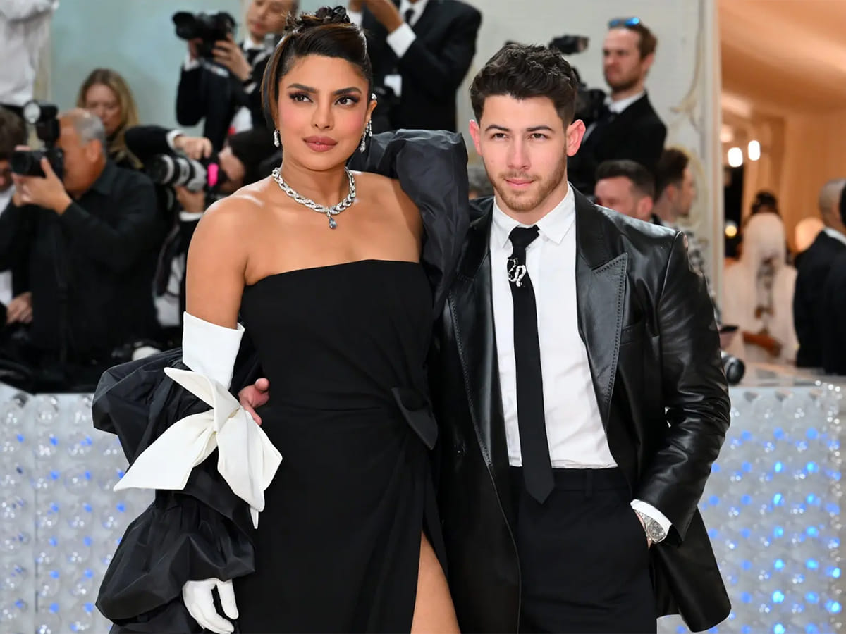 Priyanka Chopra and American singer husband Nick Jonas, Met Gala 2023