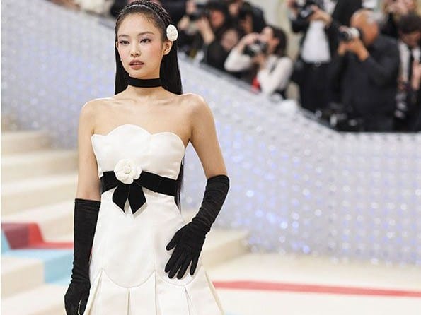 Blackpink's Jennie Kim made her debut at the Met Gala 2023. 