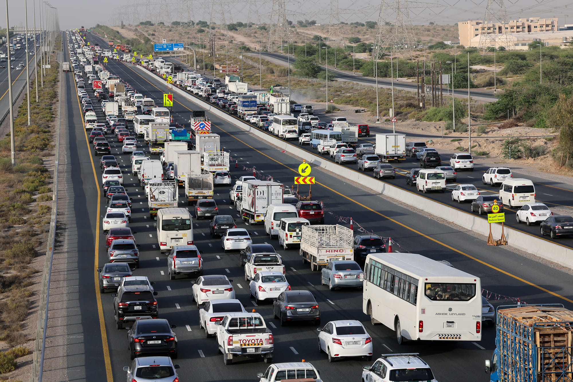 Dubai Traffic Update: RTA Implements New Diversions in Ras Al Khor