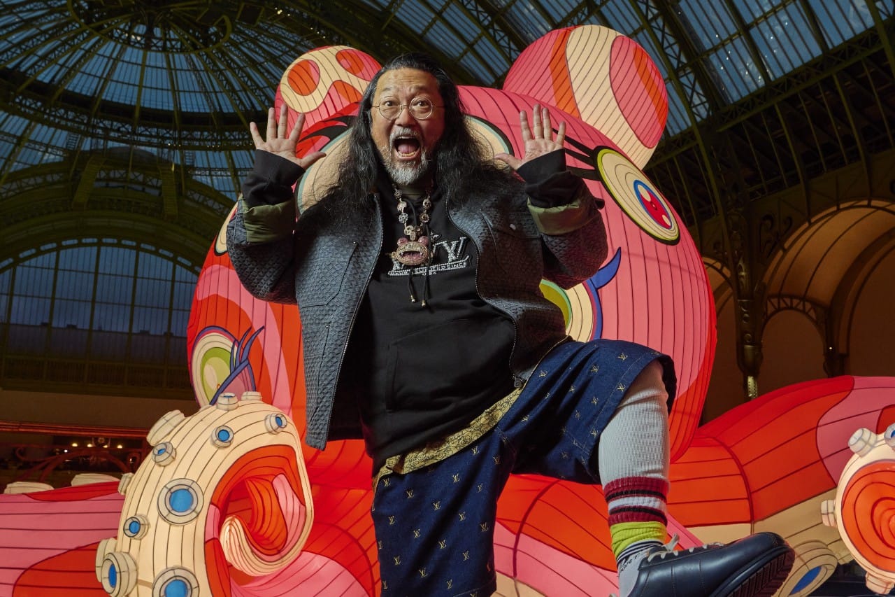 Louis Vuitton unveils its new collection by Takashi Murakami at