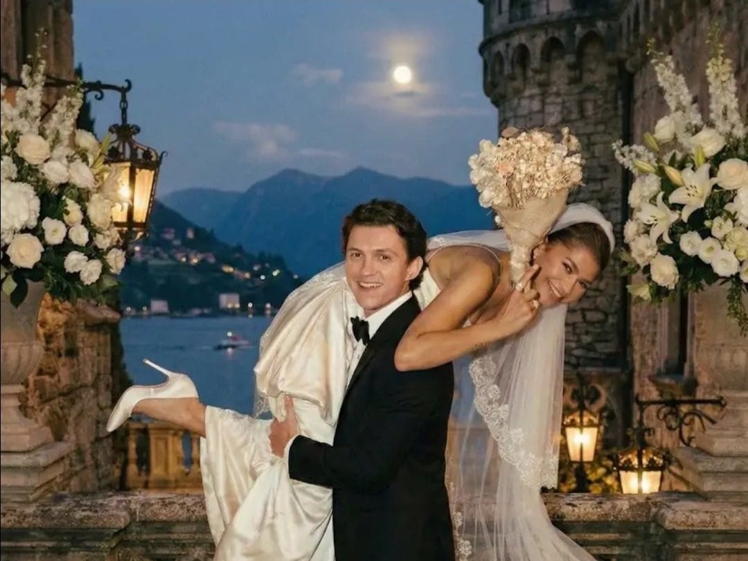 Tom Holland and Zendaya 'wedding' photo hits 11 million likes: The