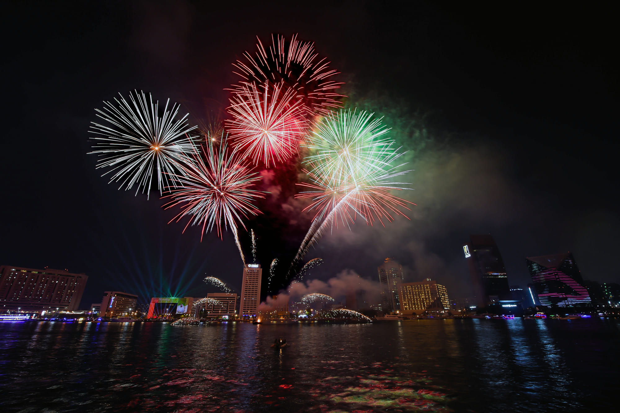 Eid fireworks in Dubai