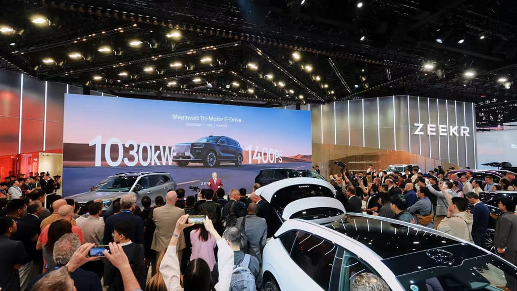 Zeekr dual flagships turn heads at Auto China 2026